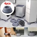 TAANY Washing Machine Anti Vibration Pads 4-Pack Gray Plastic