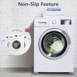 TAANY Washing Machine Anti Vibration Pads 4-Pack Gray Plastic