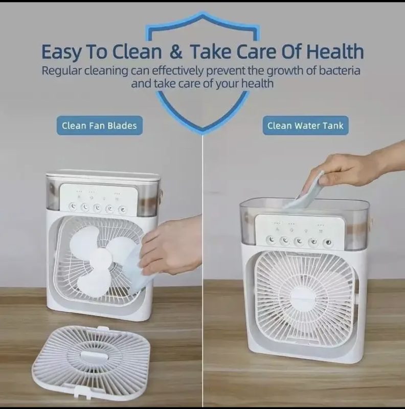 Rechargeable Air Cooler Fan Super Quiet Portable