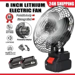 Industrial 8 Inch Portable Mini Electric Fan