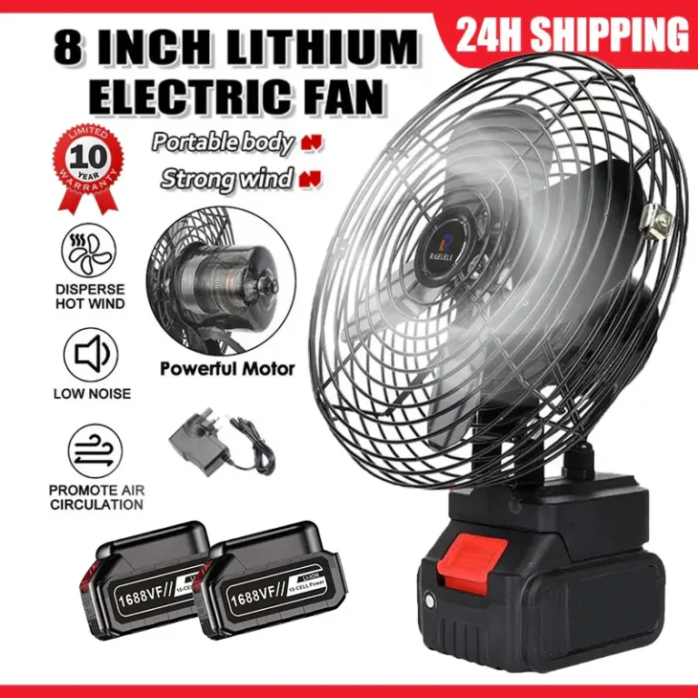 Industrial 8 Inch Portable Mini Electric Fan