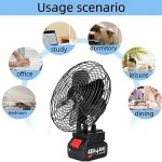 Industrial 8 Inch Portable Mini Electric Fan